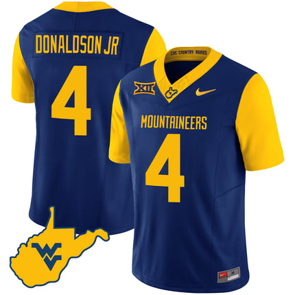 Men's West Virginia Mountaineers 2023 Country Roads Jersey - All Stitched
