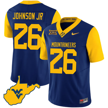 Men's West Virginia Mountaineers 2023 Country Roads Jersey - All Stitched