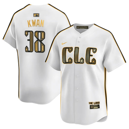 Cleveland Guardians Navy 2024 City Connect Limited Jersey TLA - Stitched