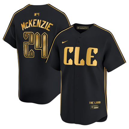Cleveland Guardians Navy 2024 City Connect Limited Jersey TLA - Stitched
