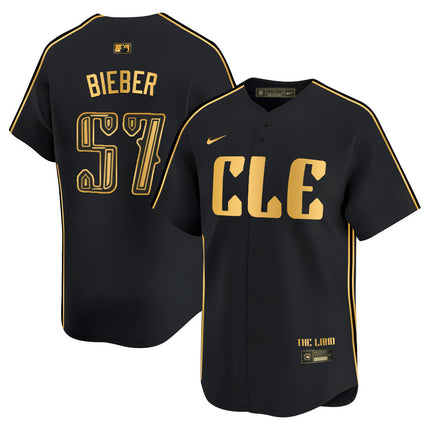 Cleveland Guardians Navy 2024 City Connect Limited Jersey TLA - Stitched