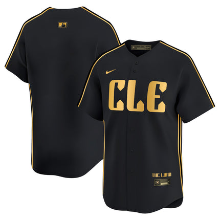 Cleveland Guardians Navy 2024 City Connect Limited Jersey TLA - Stitched