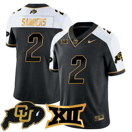 Colorado Buffaloes 2024 Vapor Limited Gold Jersey N1 - All Stitched