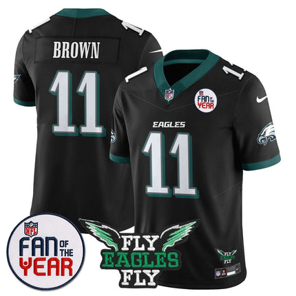 Custom Philadelphia Eagles "Fan Of The Year" Jersey - All Stitched