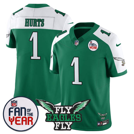 Custom Philadelphia Eagles "Fan Of The Year" Jersey - All Stitched