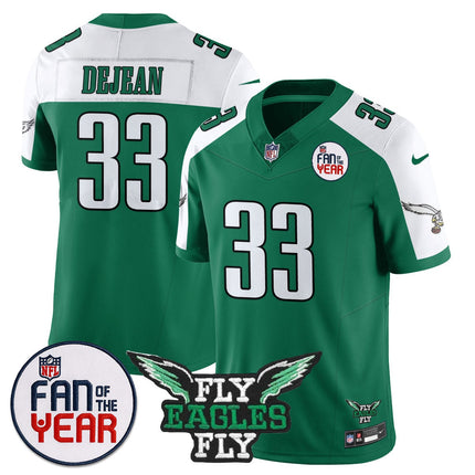 Custom Philadelphia Eagles "Fan Of The Year" Jersey - All Stitched