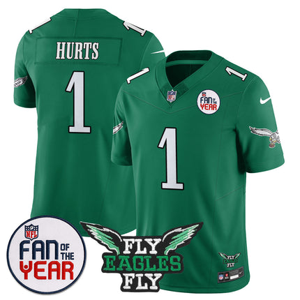 Custom Philadelphia Eagles "Fan Of The Year" Jersey - All Stitched