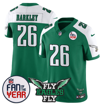 Custom Philadelphia Eagles "Fan Of The Year" Jersey - All Stitched