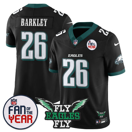 Custom Philadelphia Eagles "Fan Of The Year" Jersey - All Stitched