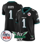 Black / Jalen Hurts - 1 / S