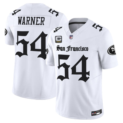 Women's San Francisco 49ers 'Gothic Edition' Vapor Limited Jersey V2 - All Stitched