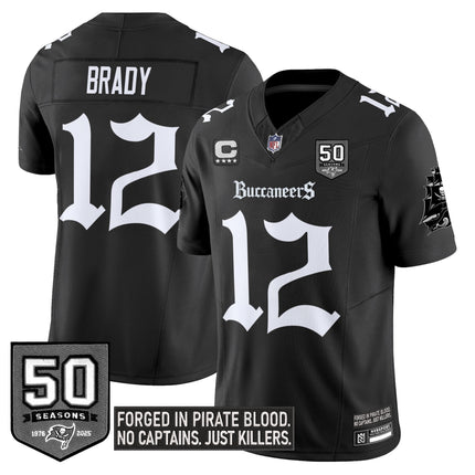 Women's Tampa Bay Buccaneers 'Gothic Pirate Shadows Edition' Limited Jersey V3 - All Stitched