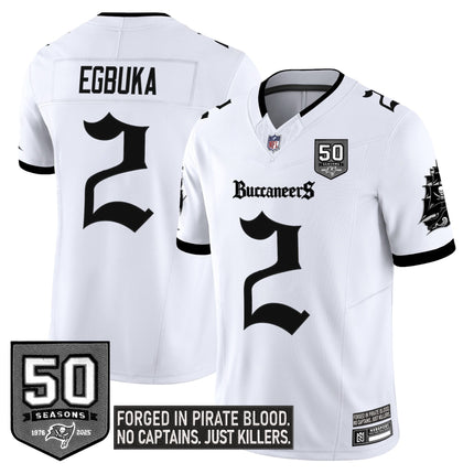 Women's Tampa Bay Buccaneers 'Gothic Pirate Shadows Edition' Limited Jersey V3 - All Stitched