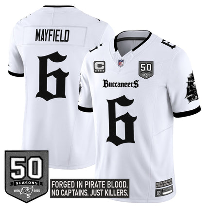 Women's Tampa Bay Buccaneers 'Gothic Pirate Shadows Edition' Limited Jersey V3 - All Stitched