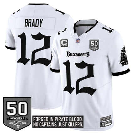 Men's Tampa Bay Buccaneers 'Gothic Pirate Shadows Edition' Limited Jersey V3 - All Stitched