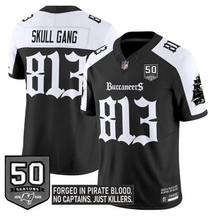 Men's Tampa Bay Buccaneers 'Gothic Pirate Shadows Edition' Limited Jersey V3 - All Stitched