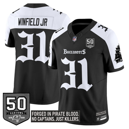 Men's Tampa Bay Buccaneers 'Gothic Pirate Shadows Edition' Limited Jersey V3 - All Stitched