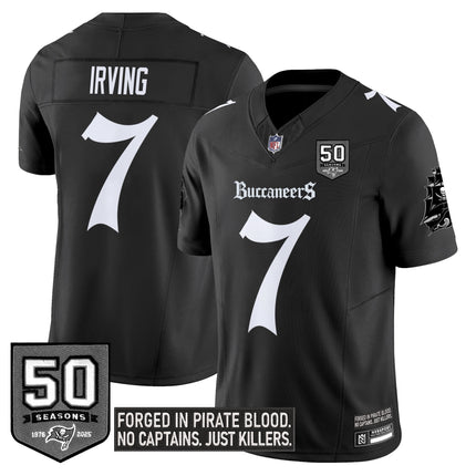 Youth's Tampa Bay Buccaneers 'Gothic Pirate Shadows Edition' Limited Jersey V3 - All Stitched