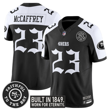 Men's San Francisco 49ers 'Fog City Gothic Edition' Vapor Limited Jersey V2 - All Stitched