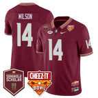 Garnet Cheez It Bowl / Johnny Wilson / S