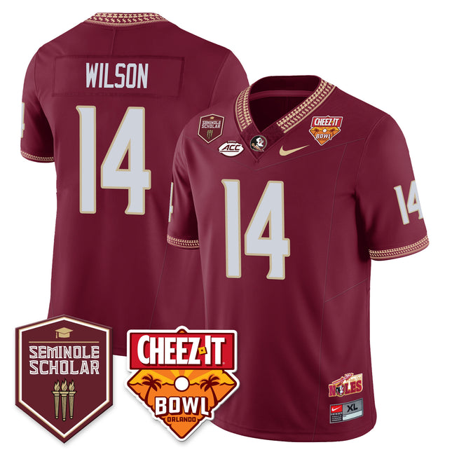 Men?s Florida State Seminoles Football Vapor Jersey ? All Stitched