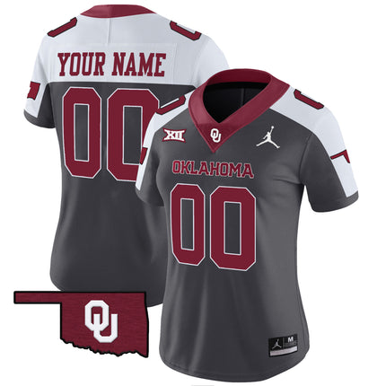 Oklahoma Sooners Vapor Limited Custom Jersey - All Stitched