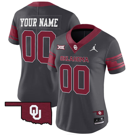 Oklahoma Sooners Vapor Limited Custom Jersey - All Stitched