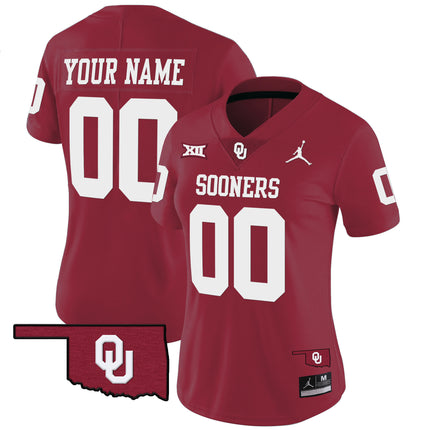 Oklahoma Sooners Vapor Limited Custom Jersey - All Stitched
