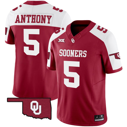 Men's Oklahoma Sooners Vapor Limited Jersey - All Stitched