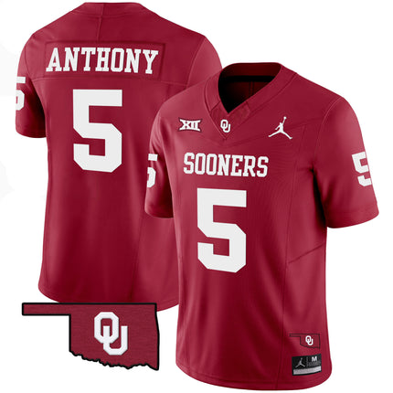 Men's Oklahoma Sooners Vapor Limited Jersey - All Stitched