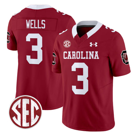 Men's South Carolina Gamecocks 1980 Throwback Vapor Limited Jersey V2 - All Stitched