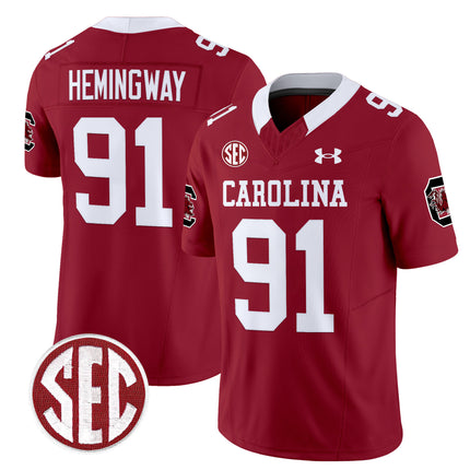 Men's South Carolina Gamecocks 1980 Throwback Vapor Limited Jersey V2 - All Stitched