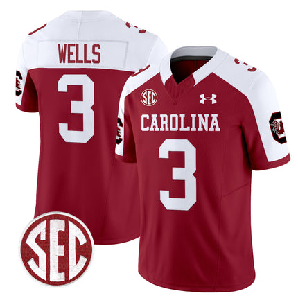 Men's South Carolina Gamecocks 1980 Throwback Vapor Limited Jersey V2 - All Stitched