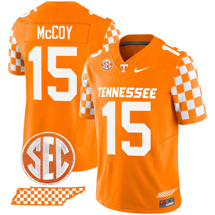 Men's Tennessee Volunteers 2024 Checkerboard Vapor Limited Jersey - All Stitched