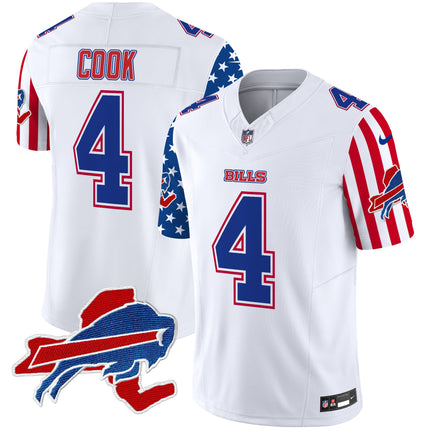 Men's Bills American Style Vapor Limited Jersey - All Stitched