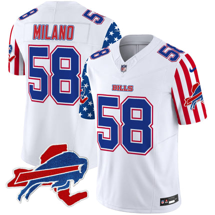 Men's Bills American Style Vapor Limited Jersey - All Stitched