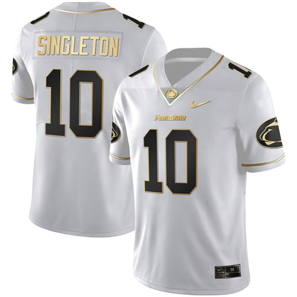 Men's Nittany Lions Black Limited & Gold Vapor Jersey - All Stitched