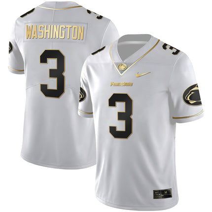 Men's Nittany Lions Black Limited & Gold Vapor Jersey - All Stitched