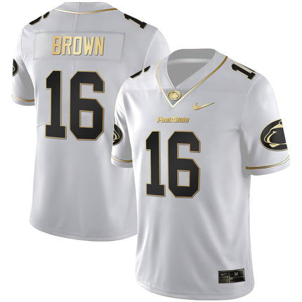 Men's Nittany Lions Black Limited & Gold Vapor Jersey - All Stitched