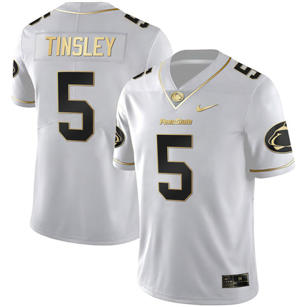 Men's Nittany Lions Black Limited & Gold Vapor Jersey - All Stitched