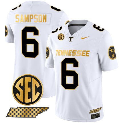 Men's Tennessee Volunteers 2024 Gold Vapor Premier Limited Jersey - All Stitched