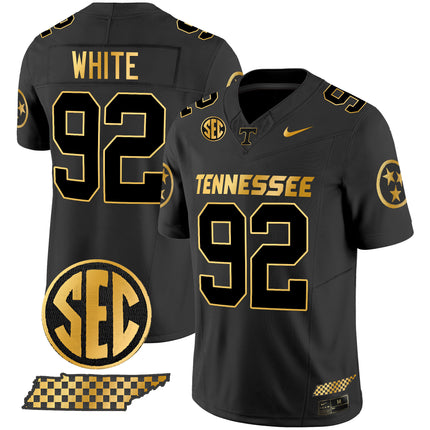 Men's Tennessee Volunteers 2024 Gold Vapor Premier Limited Jersey - All Stitched