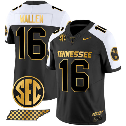 Men's Tennessee Volunteers 2024 Gold Vapor Premier Limited Jersey - All Stitched