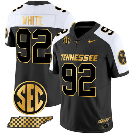 Men's Tennessee Volunteers 2024 Gold Vapor Premier Limited Jersey - All Stitched