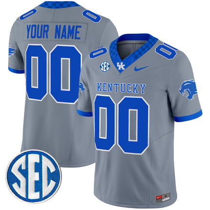 Kentucky Wildcats 2024 Vapor Limited Custom Jersey - All Stitched