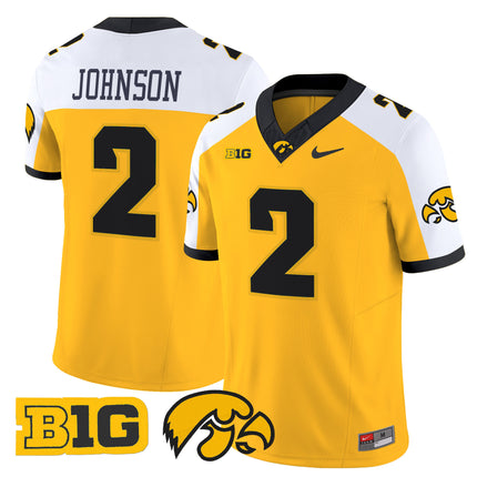 Men's Iowa Hawkeyes 2024 Vapor Limited Jersey - All Stitched