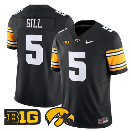 Men's Iowa Hawkeyes 2024 Vapor Limited Jersey - All Stitched