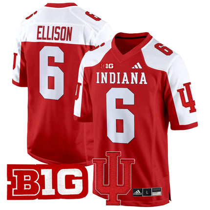 Men's Indiana Hoosiers 2024 Game Jersey V2 - All Stitched