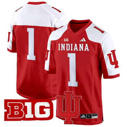 Men's Indiana Hoosiers 2024 Game Jersey V2 - All Stitched