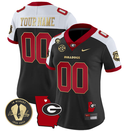 Custom Name/Gender Georgia Bulldogs 2024 Vapor Jersey V4 - Georgia Map - All Stitched